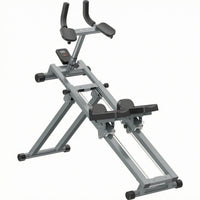 Kneeling Climbing Machine Steel Frame Waist Exerciser Floor Standing