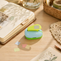 Scalloped Postage Stamp Punch Perforated Stamp-Shaped Paper Punch Compact Lightweight for Journalers, Journaling, Classroom Crafts