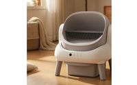 Smart Open-Top Automatic Litter Box Electric Self-Cleaning Cat Litter Box for Cats, Indoor, Home