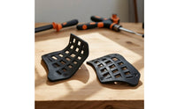 Beach Vehicle Footrest Open-Grid Motorcycle Foot Pedal Comfortable for off-Trail Riders