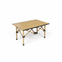 Easy Setup Camping Table Chairs Set Lightweight Folding Camp Table Sturdy for Market Stall