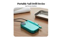 Energy-Efficient Electric Polishing Tool for Nails Portable Cuticle Shaping Instrument Machine Adjustable Speed Energy-Efficient