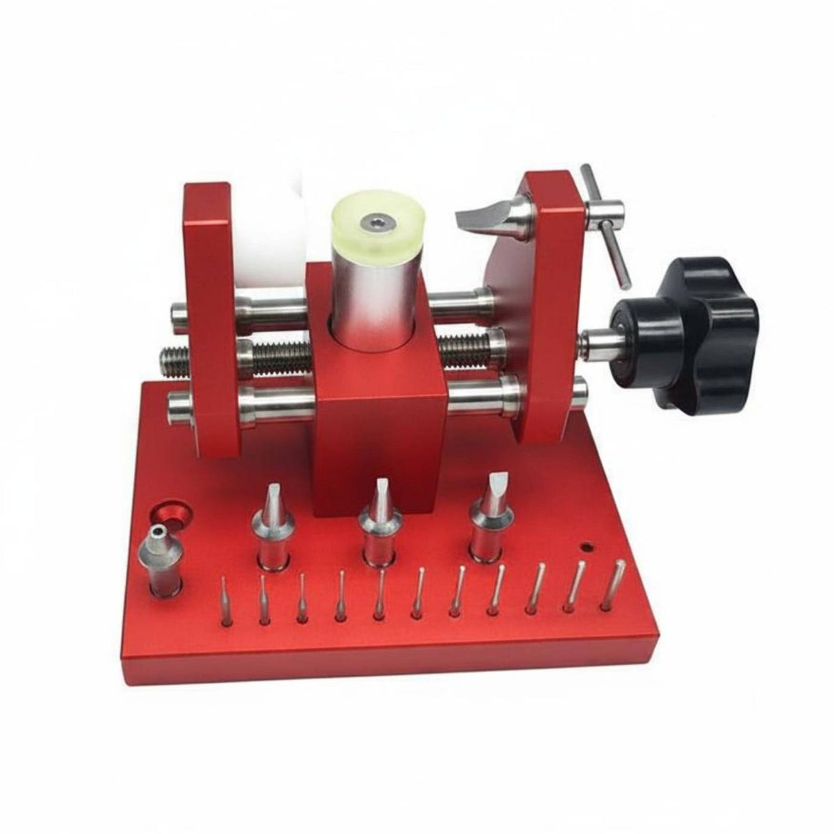Watch Case Back Opener Machine Aluminum Alloy Construction Watch Repair Press Tool for Jewelers