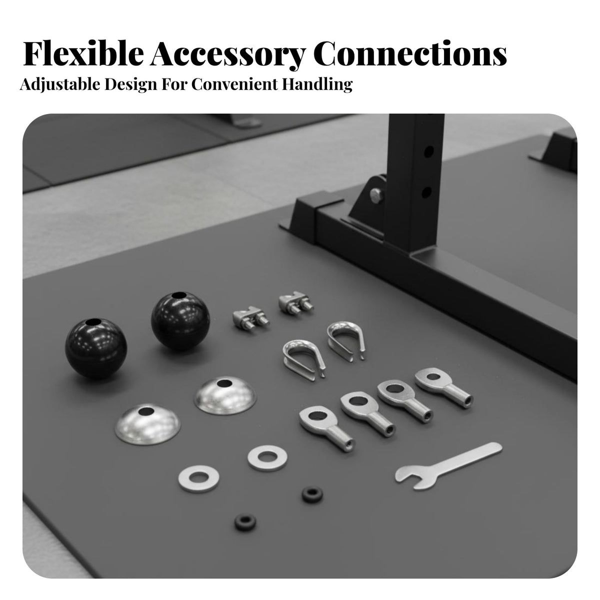Shoulder Pulldown Cord Accessory Set Adjustable Wire Rope Stop Sphere Kit Wire Rope Stop Sphere Replacement Part for DIYers