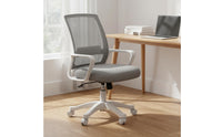 Adjustable Support Chair Comfortable Long Sitting Ergonomic Office Chair Smooth Mobility Wheels Seating Furniture for Students, Gaming Room