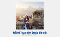 Ethnic Style Cape, Travel Shawl, Bohemian Poncho for Women, Outdoor Scarf, Lhasa, Lijiang, Grassland Wrap