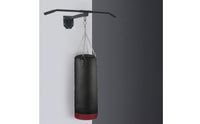 Heavy-Duty Pull-up Bar with Bag Hanger Multi-Functional Wall-Mounted Pull-up Bar Space-Saving Training Rack Sturdy for Boxers, Athletes, Home Gym, Garage, Apartment