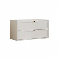 5-Drawer Metal Cabinet Space Saving Steel Bedside Storage Single-Tier