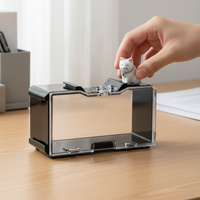Stackable Display Case for Collectibles and Figurines