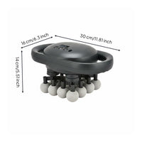 Rechargeable Multi-Head Massage Long Battery Life Multi Head Muscle Massager for Waist