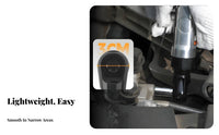Forward & Backward Function Right Angle Pneumatic Wrench Compact 90 Degree Air Wrench Powerful for Mechanics, Automotive Repair, Engine Work