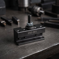 Lathes Tool Post with Adjustment High Accuracy Boring Turning and Facing Holder Precision Ground Hardware for Hobbyists, Metalworking, Machine Shops