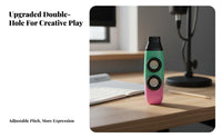 Easy to Play Kazoo Flute Portable Plastic Kazoo Replaceable Diaphragm for Beginners, Musicians, Music Accompaniment, Performance, Party