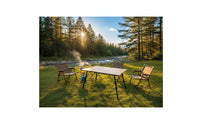 Aluminum Camping Table Compact Storage Folding Camping Table Rust Resistant Outdoor Furniture for Road Trip