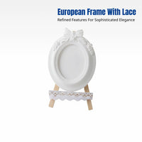 Plaster Frame Jewelry Display Stand, Nordic Earring Holder, Shop & Photo Prop