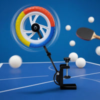 Table Tennis with Clamp Easy to Set up Table Tennis Solo Training Device Sturdy with Adjustable Rod for Beginners, Participants, Home, Club