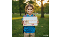 Day of School Sign Reusable Day of School Board  Photo Prop for Parents