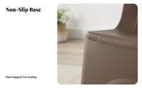 super Thick Short supportrest Stool Anti-Slip Household Seating Nordic and aesthetic Low Chair support supportrest for Beauticians, Technicians, Living Room, Playroom, Bedroom, Bathroom