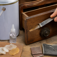 Wood Putty Filler for Furniture and Flooring Repair, PE Poly Putty
