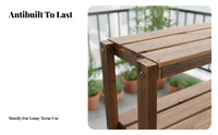 Anti Multi-Tier Planter Rack Freestanding Plant Stand Space-Saving Flower Pot Holder Simple Design for Gardeners, Apartment Dwellers, Homeowners, Balcony, Indoor, Living Room, Garden
