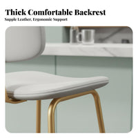 Factory-Inspired design Upholstered Highsupport Stool with supportrest Bar Chair Modern Design Seating Furniture Sturdy Frame for Adults, Homeowners, pairs, Pub, Kitchen, Dining Room