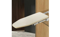 Pull-out Ironing Board with Slide Rails Space-Saving Folding Ironing Board with Rotating Base Discreet Furniture for Laundry Room, Small Apartments
