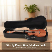 23/24 Inch Ukulele Case Sturdy Construction Ukulele Protective Case Musical Instrument Accessory Soft Interior Lining