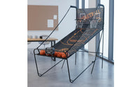 Space Saving 2 Player Basketball Arcade Set for Adults