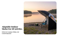 Portable Umbrella Tent with Ventilation vent Fishing sun shade Multifunctional Beach shade cover Protection for Beachwherever you and moveers, Anglers, Families, Camping, green space, Campsite, rearyard