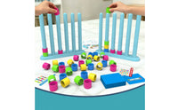 Bright Colors Color Sorting Game Includes Cards Hoop Stacking Game Instruction Manual Color Sorting Board Small Rectangular