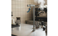 Bar Water Chrome Finish Drink Dispenser Faucet Resistant Countertop Water for Cafes, Coffee Shop