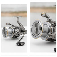Streamlined Rotating Fishing Reel Large Rotating Reel Powerful Tackle Lightweight for Anglers