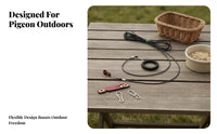 Ultra-Light Pigeon Leash Lightweight Anti-Lost Bird Rope Portable for Walking, Outdoor Activities, Backyard