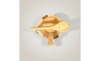 Sauna Bucket and Ladle Set Wood Sauna Bucket with Ladle Traditional for Spa Owners, Steam Room
