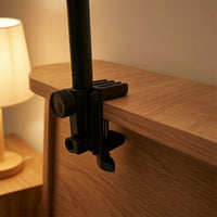 Adjustable Fan Support Bracket with Clamp Long-Lasting Hanging Fan Bracket Sturdy Easy to Install for Students