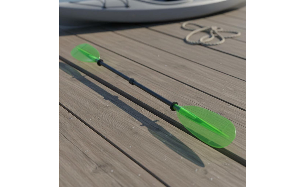 High-Strength Two-Piece Kayak Paddle Secure Locking Adjustable Kayak Paddle Lightweight Water Sports Gear Corrosion-Resistant for Professionals, Kayaking