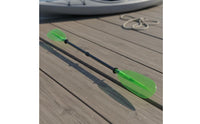 High-Strength Two-Piece Kayak Paddle Secure Locking Adjustable Kayak Paddle Lightweight Water Sports Gear Corrosion-Resistant for Professionals, Kayaking