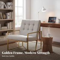 Nordic Design Upholstered Single Sofa Modern Minimalist Oversized Comfy Armchair Leisure design Accent Chair Comfortable for Interior Designers, Apartment Dwellers, Living Room, Hotel Lobby, Coffee Shop, Reception Area