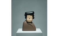 Bust Sculptural Art Piece Matte Figurine for Living Room