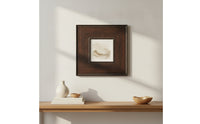 Wooden Picture Frame Rustic-Lumber Frame with Black Border Wall-Mountable for Bedroom, Hallway