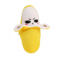Interactive Fruit Stuffed Toy Fuzzy Music Beat Stuffed Toy Cartoon Face Soft Feel