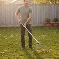 Garden Leaf Rake Heavy Duty lawn Rake Garden Tool for Lawn