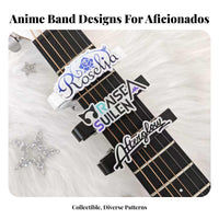 Guitar Capo Anime Themed Design Trigger Capo Single Hand Musical Instrument Accessory for Music Rehearsal Band Rehearsal, Live Performance