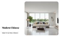 Modern Oriental Design Upholstered Wooden Frame Sofa Set Light Luxury Aesthetic Living Room Furniture Minimalist aesthetic Couch Collection Padded Cushions for Homeowners, Families, Interior Designers, Villa, Lounge Area, Hotel Lobby, Reception Hall