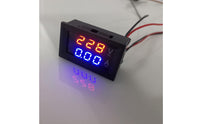 Easy Installation Double Display Voltage Current Meter Digital AC Volt Amp Meter for DIY Enthusiasts