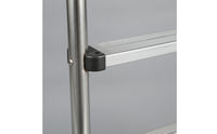 Stainless Steel Pool Ladder Rust-Resistant Pool Ladder with Non-Slip Steps for in-Ground Pools, Villas