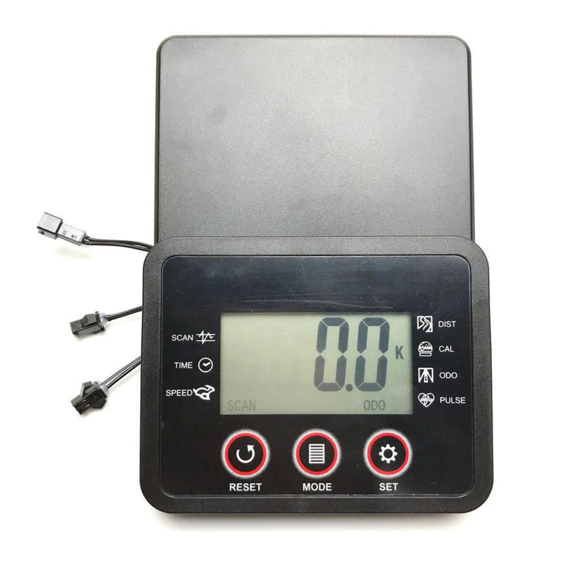 Stationary Bike Speedometer Compatible Stationary Bike Display with Phone Holder Replacement Console for Indoor Riding
