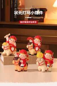 Creative Resin Figurine for Office Desk Decoration