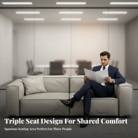 Modern Design Sofa and Coffee Table set Minimalist design business Furnishing Business Professional Reception Area Seating Comfortable Padding for managerials, Clients, Office Managers, management suite, Lobby, Waiting Room