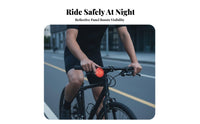 Night Riding Safety Handlebar Reflector Highly Reflective Two-Wheeler Reflector High Visibility for Commuters, Commuting